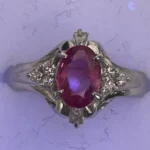 ルビー　0.66ct